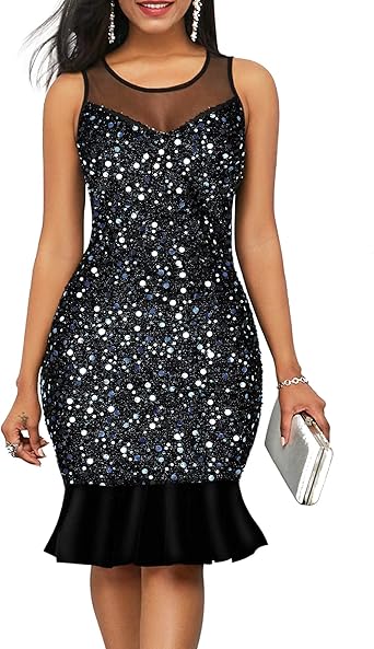 sequin party dresses amazon