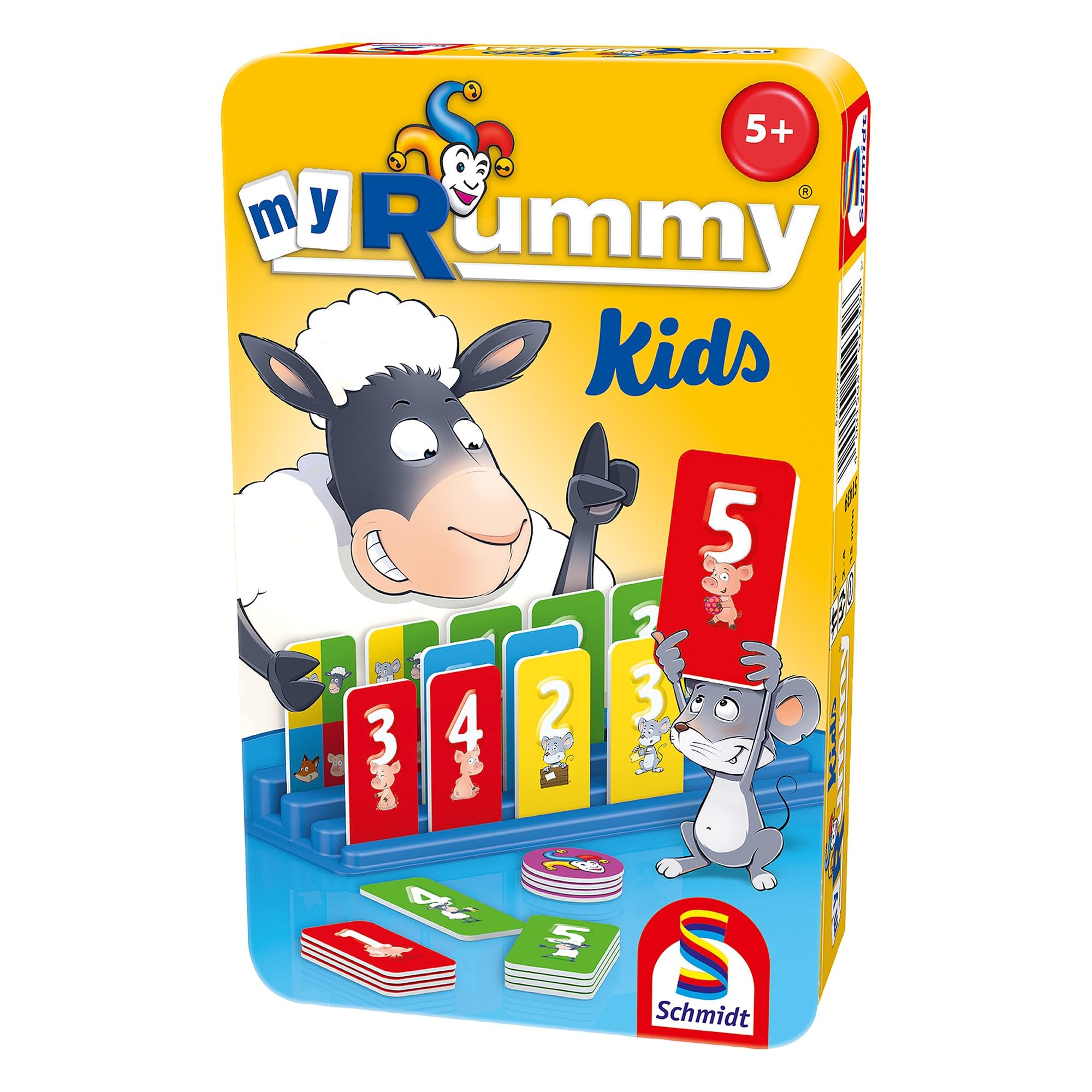 Amazon.com: Schmidt Spiele 51439 MyRummy Kids, Bring Me with Game