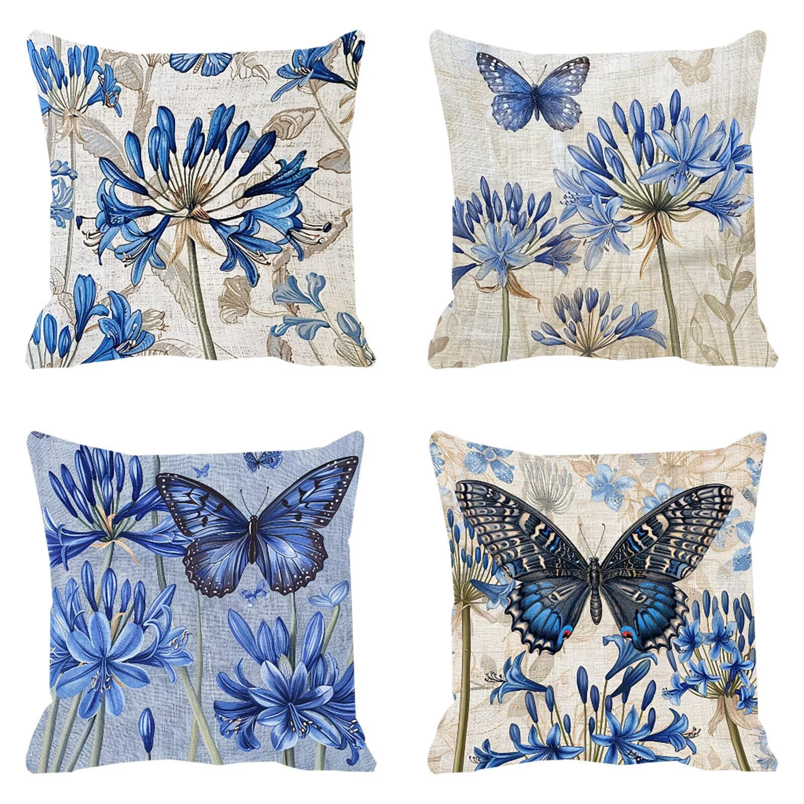 Housse coussin imperméable 50x50 anti-pluie pour canapé jardin