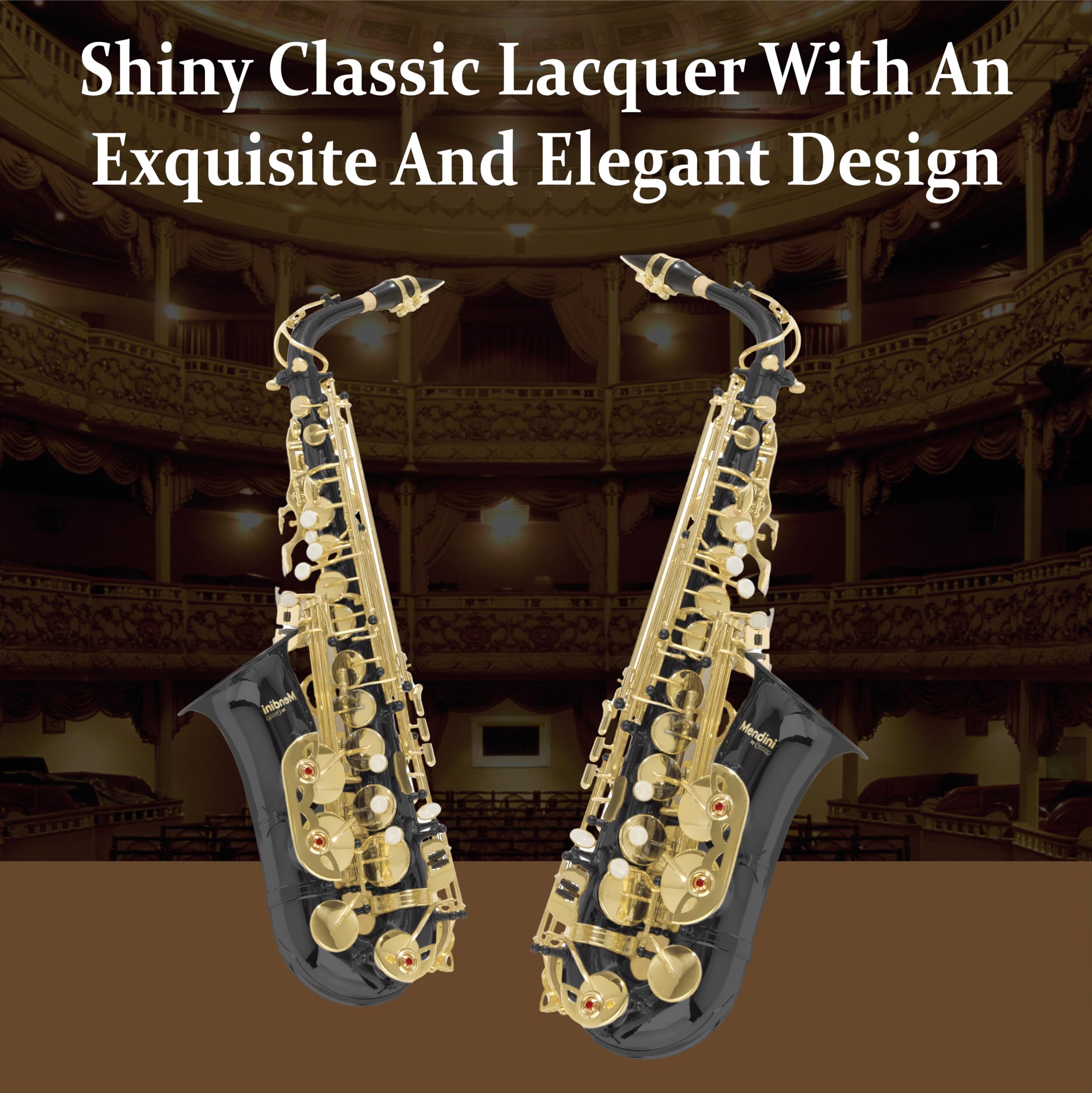 Mendini by Cecilio MAS-L サックス 本体美品 Mendini by Cecilio MAS-BNG+92D+PB Black Nickel Plated and Go: Buy