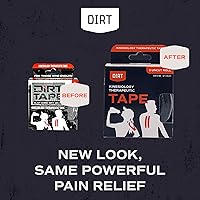 Vista 2 de Cinta de kinesiología atlética precortada, alivio del dolor muscular y soporte articular, algodón elástico de alta calidad, sin látex, resistente