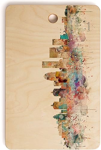 Miniatura 9 de Society6 Bri Buckley Memphis Tennessee Skyline Tabla de cortar, rectangular