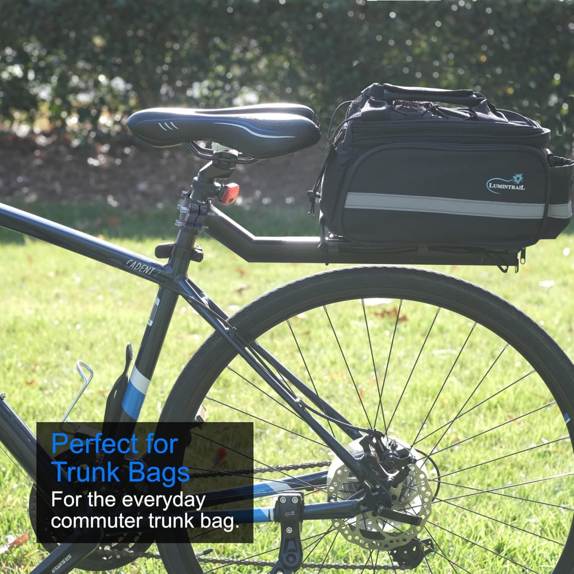 Commuter Bicycle Rear Rack Snapklik.com : Bike Commuter Carrier Rack w/Seatpost Quick Release Rear ...