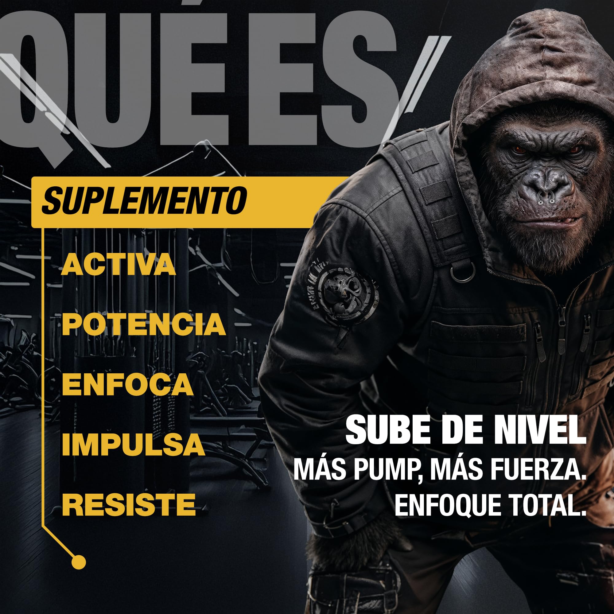 Zoomad Labs Moonstruck II Pre Workout 510 g — Pre Workout Potente Citrullina Beta Alanina AAKG · Gorilla Pump 13 g · Nitrati Barbabietola · 299 mg Caffeina · 27 Porzioni
