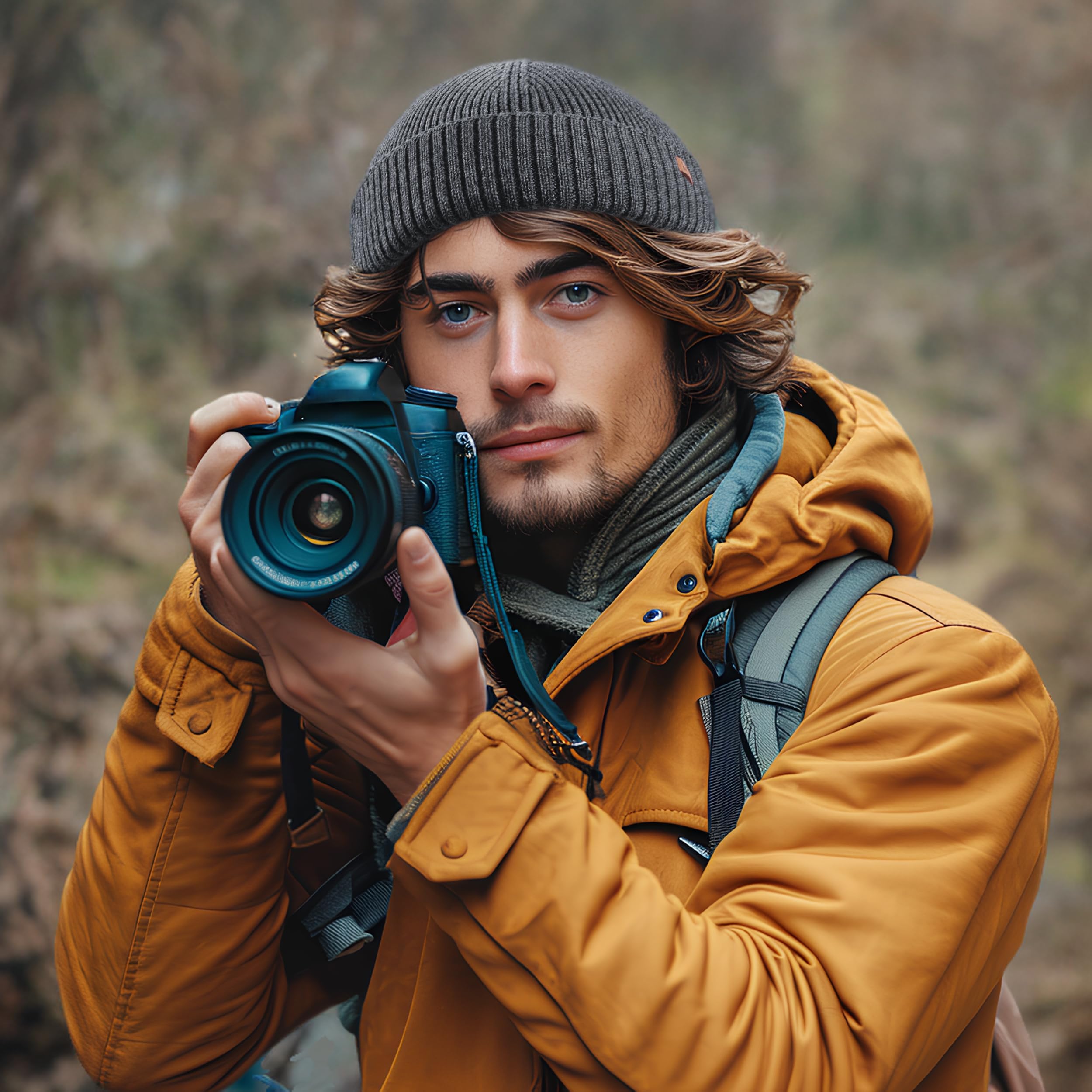 OUTDOOR SHAPING Gorros cortos de lana merina para hombres y mujeres, gorro de punto con puño de arrastre, gorro cálido de invierno para uso diario