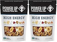 Vista 15 de Power Up Mega Omega Trail Mix Gourmet Nut - Bolsa de mezcla de frutos secos, 14 onzas