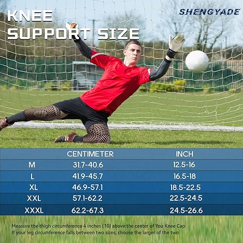 Miniatura 5 de Rodilleras de cobre para el dolor de rodilla, hombres y mujeres, mangas de compresión de rodilla para ACL, desgarro de menisco, alivio del dolor