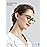 TIJN Blue Light Blocking Glasses for Women Men TR90 Frame Square Nerd Eyeglasses Anti Blue Ray Computer Screen Glasses