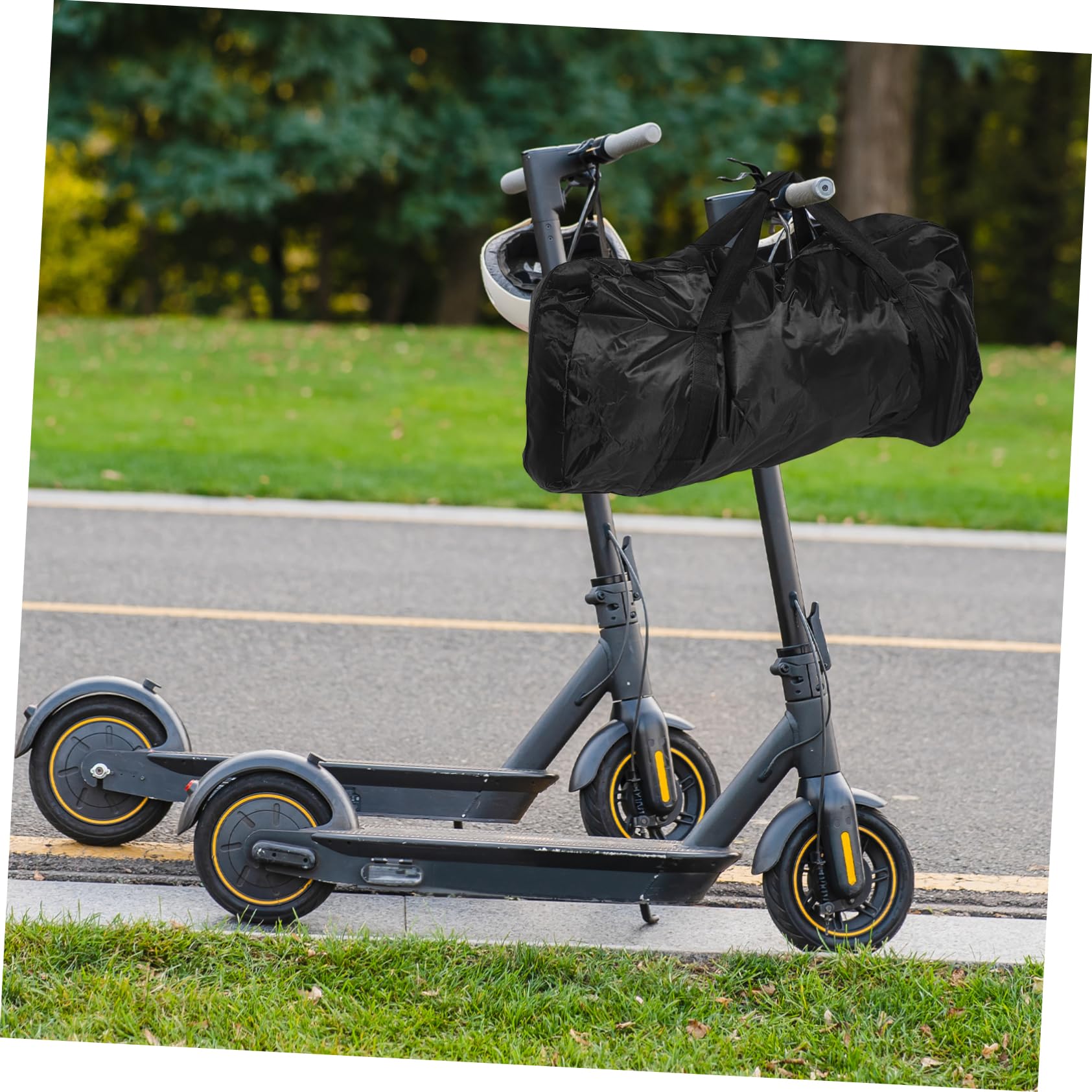 Tragbare Oxford Aufbewahrungstasche Scooter Multifunktionale Lenkertasche Mit Großem Stauraum Für Scooter-zubehör Geeignet Für Altersgruppen