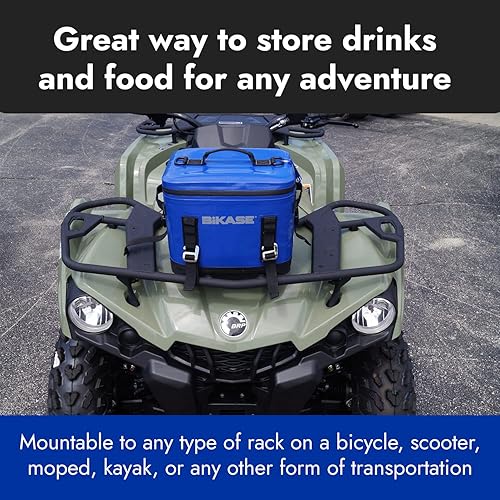 Miniatura 3 de CoolKASE by BiKase - Enfriador montable para tu bicicleta trasero, motocicleta, ATV o kayak, bolsa de viaje impermeable para hombres y mujeres