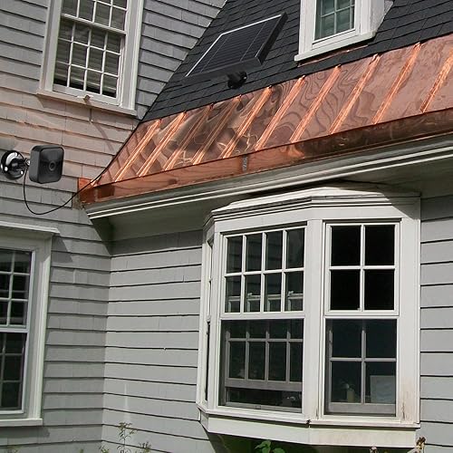 Miniatura 5 de Versión actualizada Uogw - Carga de panel solar para Blink Outdoor 3 generación Blink XTXT2 cámara, con batería recargable interna de 2500 mAh,