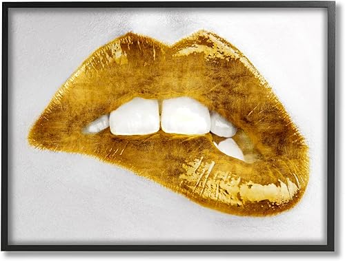 Stupell Industries Moderna fotografía femenina de color amarillo con diseño de Sarah McGuire Black Framed Wall Art de 14.0 x 11.0in, color plateado