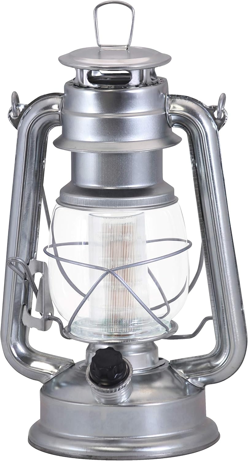 Northpoint 12-LED Lantern Vintage Style, Dark Blue, 10"x6"x6"