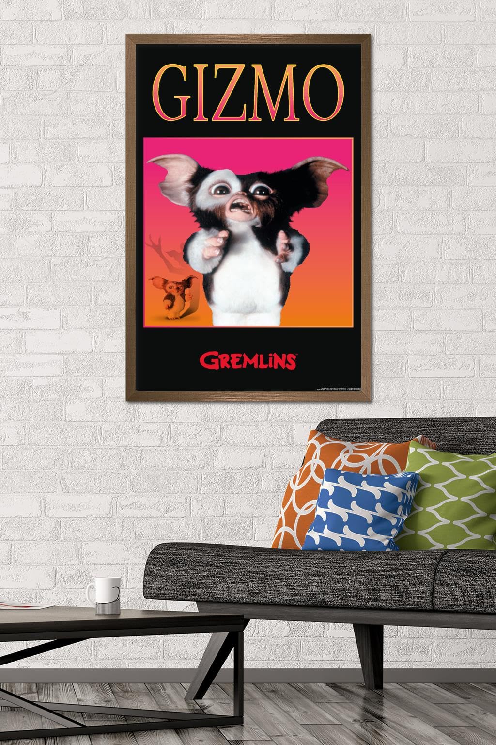 Amazon.com: Trends International Gremlins - Gizmo Orange Wall
