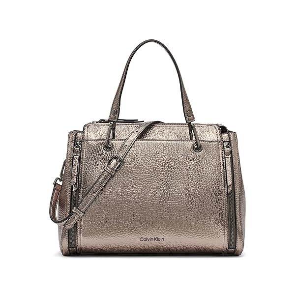 Calvin Klein Bubble Lamb Novelty Organization Satchel