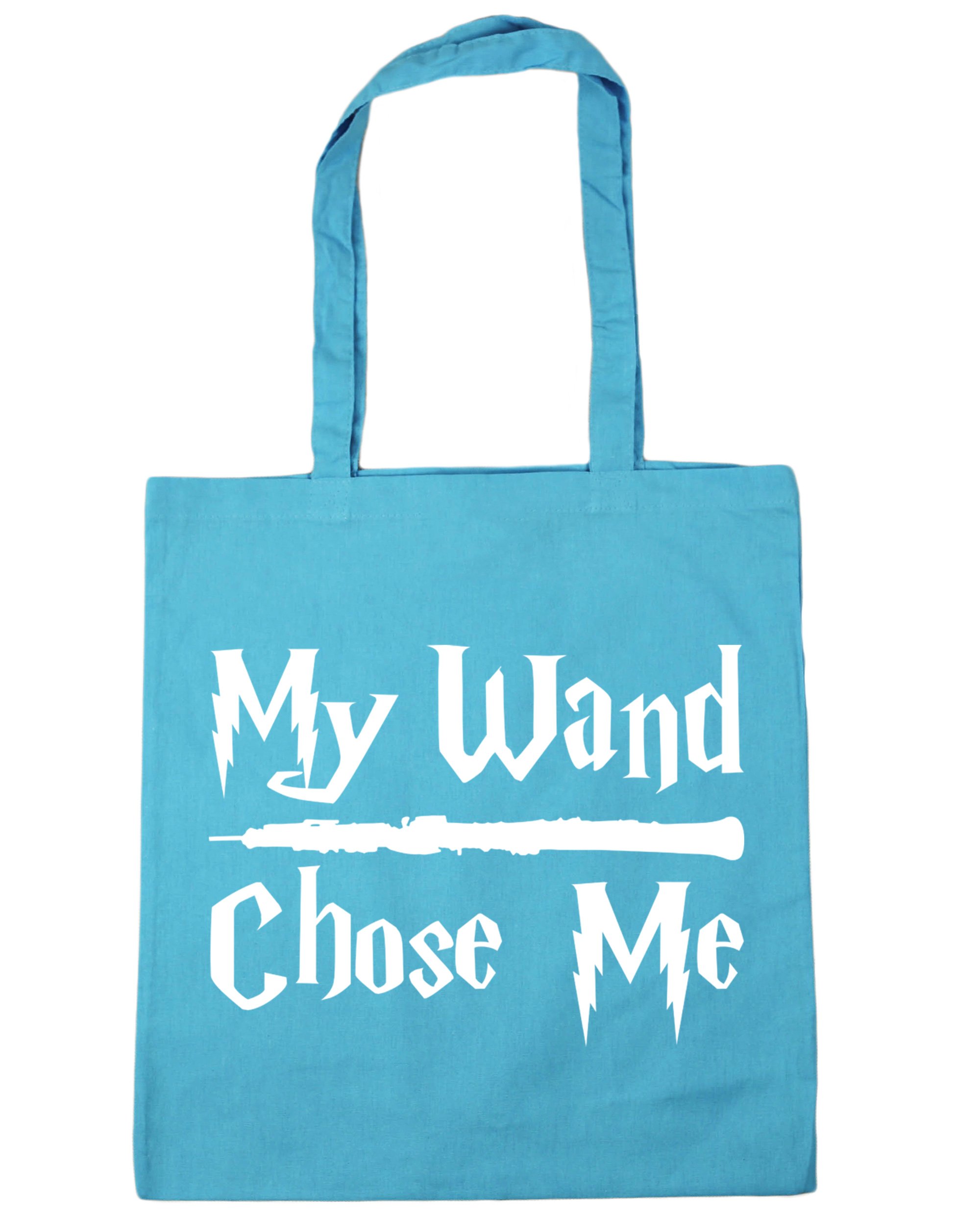 Hippowarehouse My Wand Chose Me (Oboe) Tote Shopping Gym Beach Bag 42cm x38cm, 10 litres