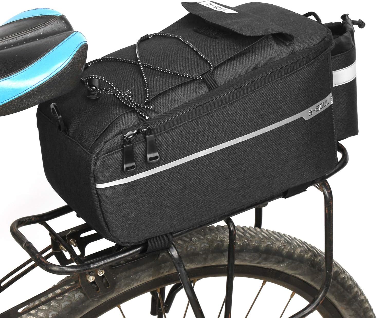 COTEetCI Bike Trunk Cool Bag for Warm or Cold Items Mountain Bicycle Rear Rack Bag Bike Pannier Carrier Bag