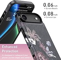 Vista 73 de LETO para iPhone 15 Pro Funda tipo cartera - Tapa tipo folio con patada - Diseños de moda - Tarjetero - Funda protectora para mujeres y niñas - 6.1