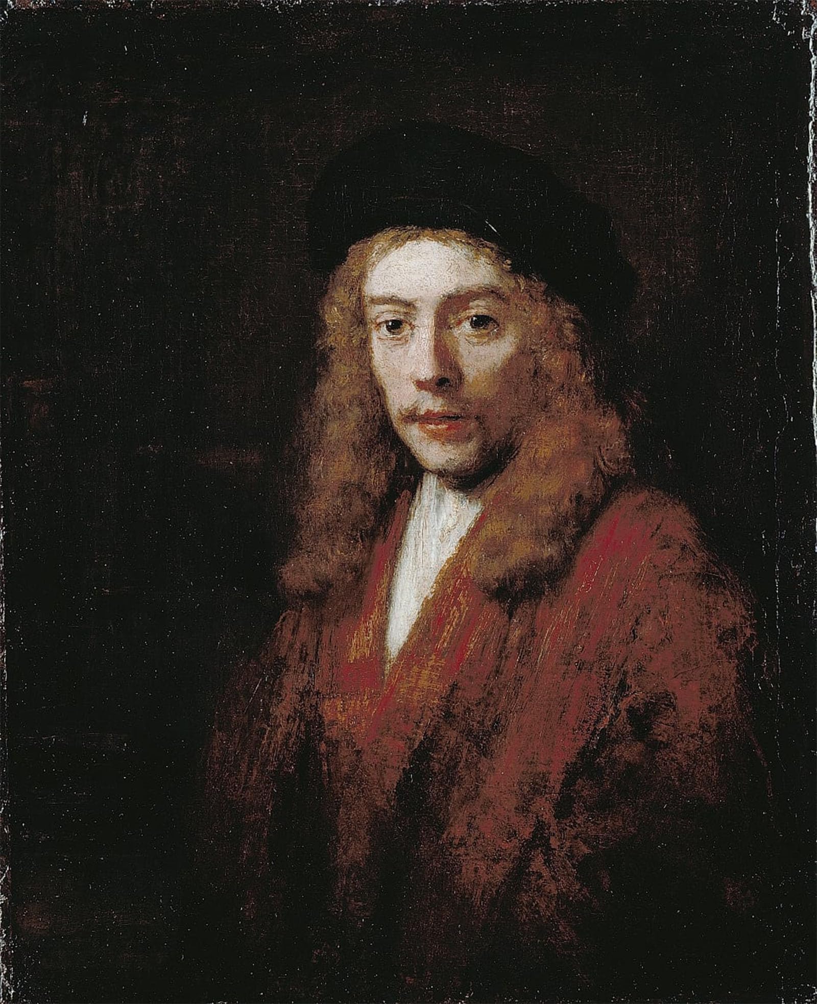 POSTERIIk Famous Animal Posters Vintage Picture A young man, Perhaps the artists son titus by Rembrandt van Rijn Modern Wall Decor for Home Decor 60x90cm