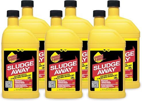 Dura Lube HL-40831-06-6PK Sludge Away Engine Cleaner, 32-Ounce, 6-Pack