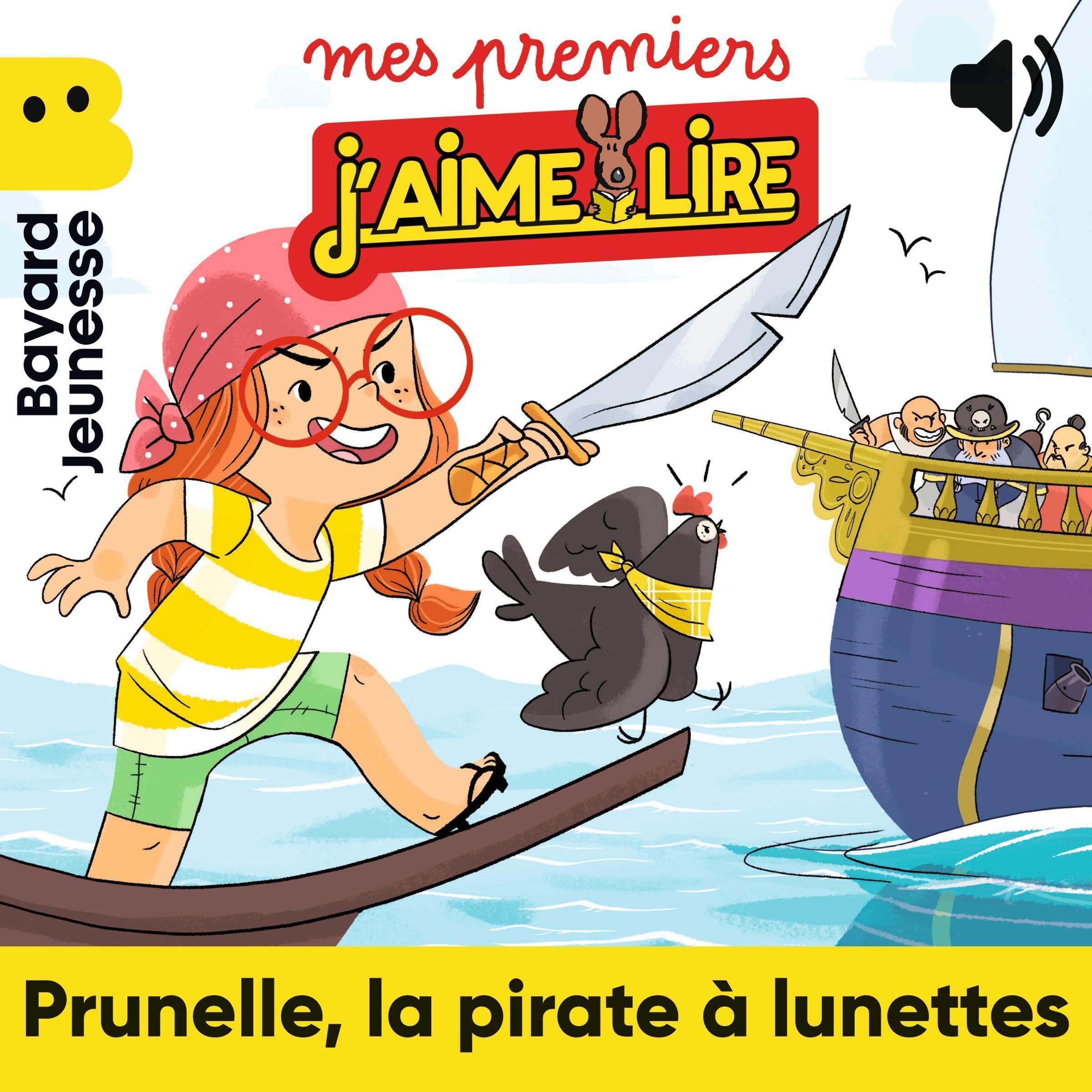 Cover art for Prunelle, la pirate à lunettes