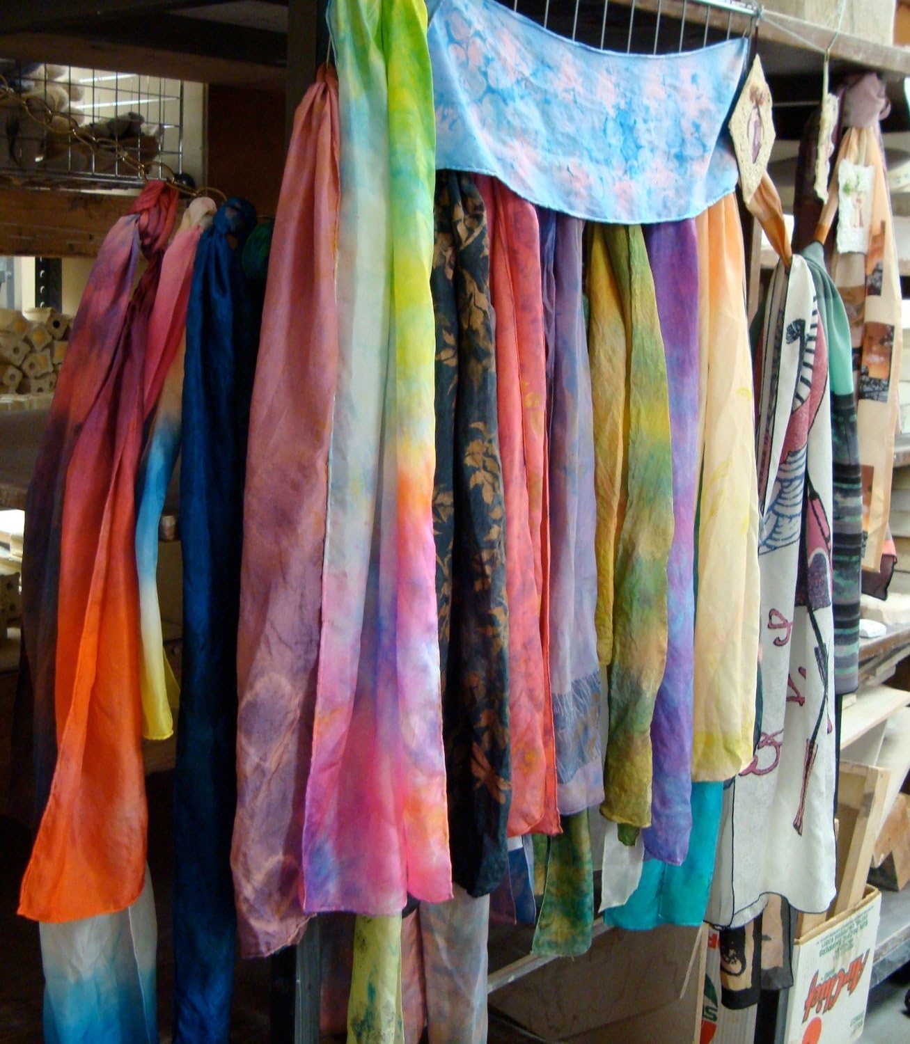 11" x 60" Silk Scarf Dye Kit w/COLORHUE Instant-Set Silk Dyes