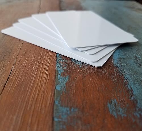 Miniatura 8 de Tarjetas de PVC en blanco para impresoras de tarjetas de identificación Calidad gráfica de plástico blanco CR80 30 Mil CR8030 de Specialist ID