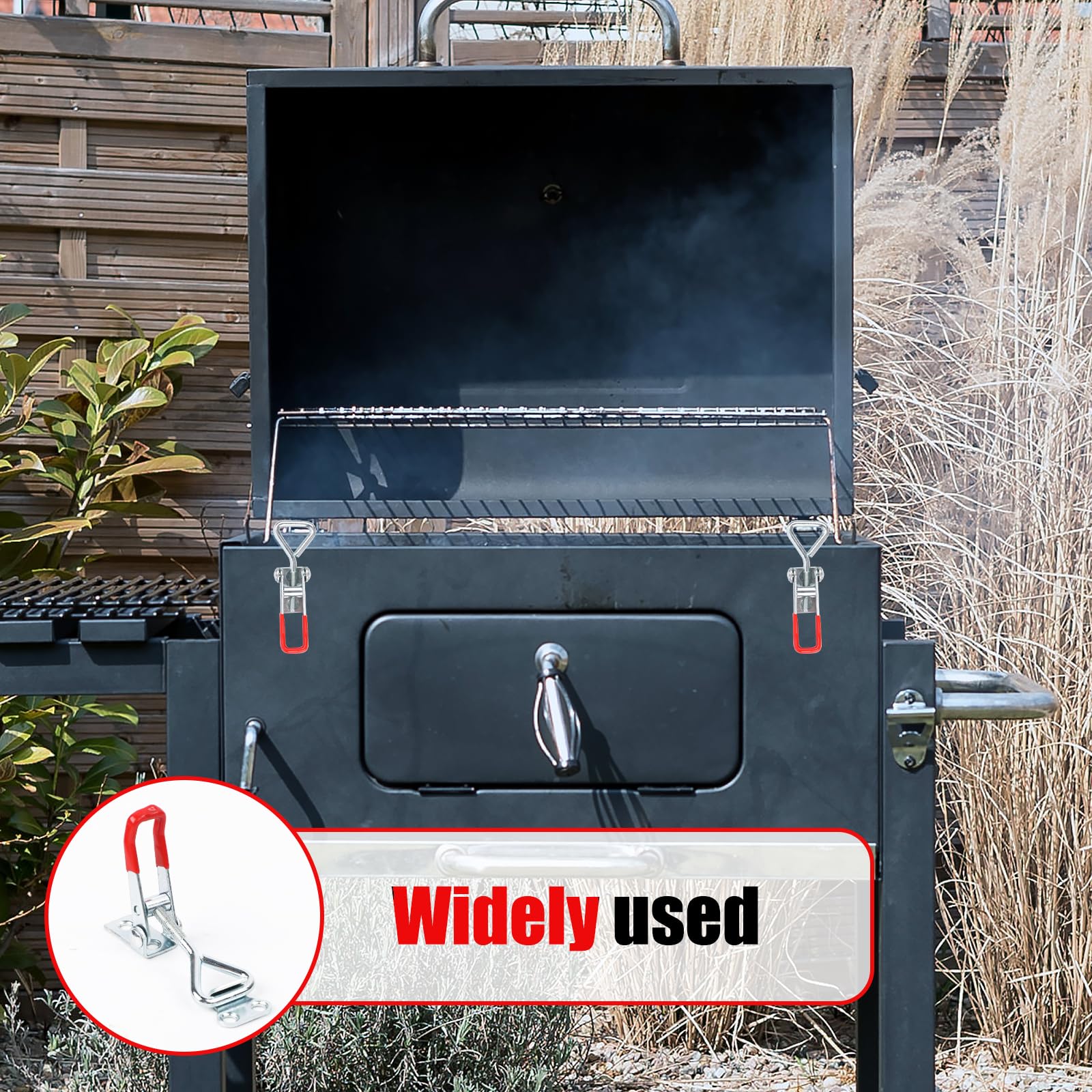 Byffoer Zapięcie napinające, 10 sztuk, regulowane napinacze do skrzyni, do szaf, drzwi, skrzynek, walizek