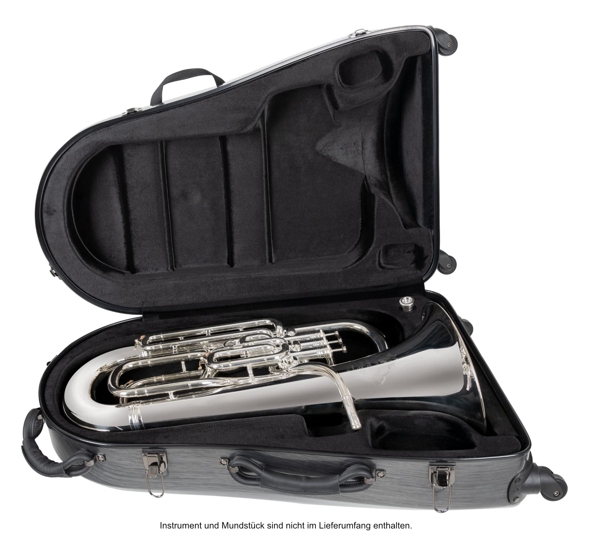 Étui Deluxe Lechgold pour Euphonium, Coque plastique robuste, Poids: 5