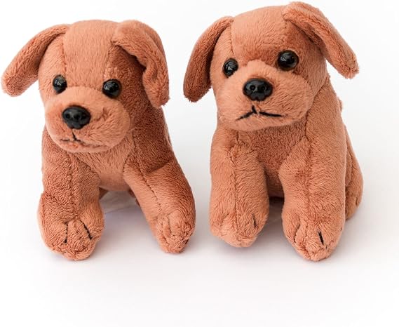 LABRADOR BROWN PUPPY DOG - Cute Soft Cuddly - Gift Present Birthday Xmas