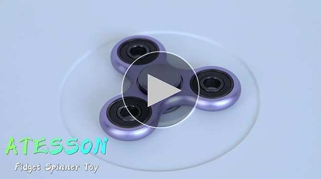 Amazon.com: ATESSON Fidget Spinner Toys, Durable High Speed