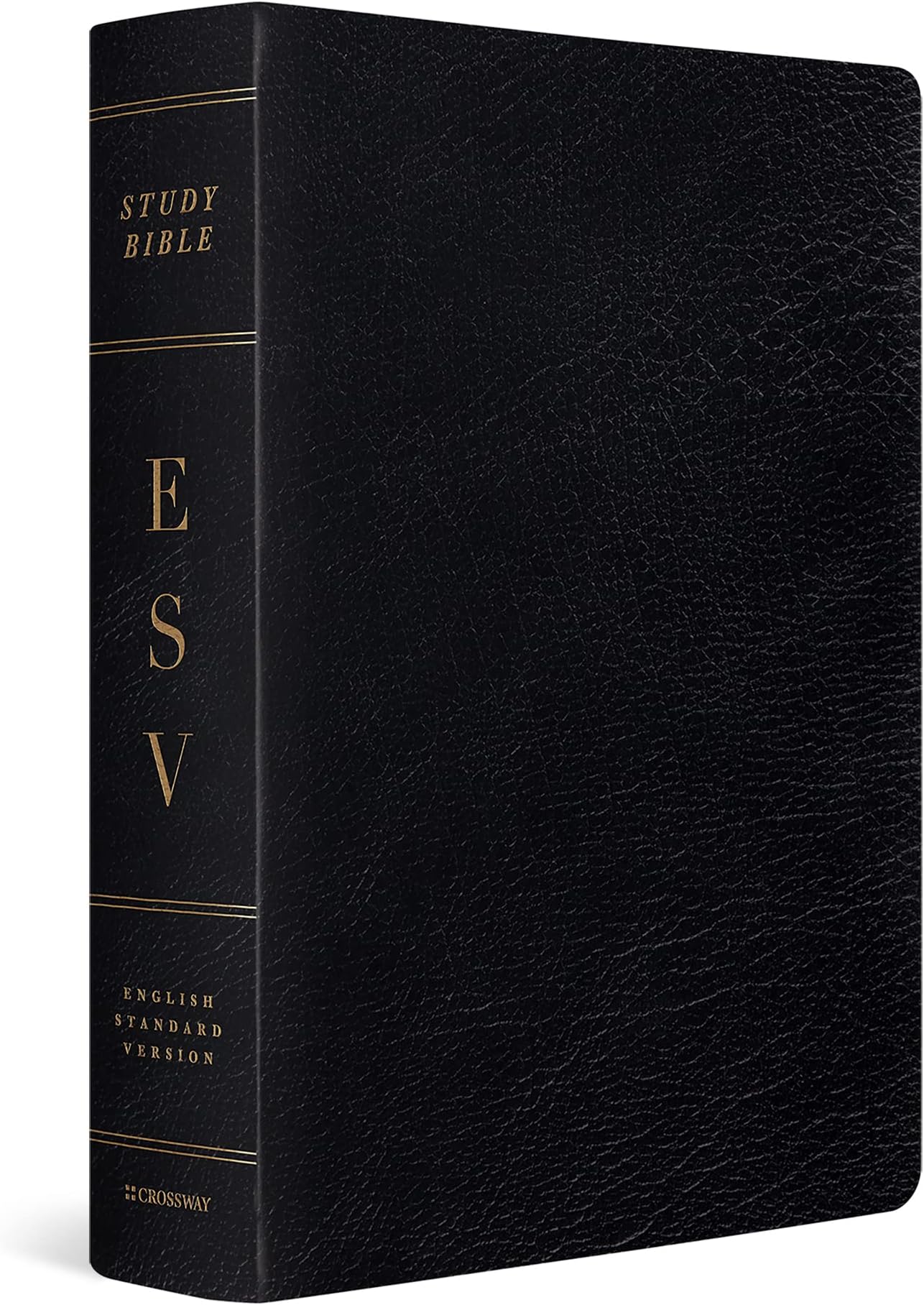 ESV Study Bible, Large Print (Black, Indexed)