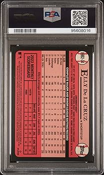 Amazon.com: Graded 2024 Topps Elly De La Cruz #89B2-34 1989