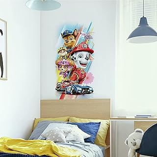 RoomMates RMK4846GM Paw Patrol Movie Peel and Stick Giant Wall Decals