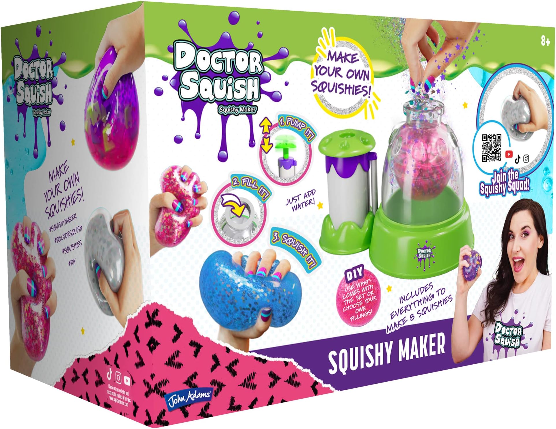 John Adams | Dr. Squish Squishy Maker: Make Your Own Squishy! | Arts & Crafts | Ages 8+