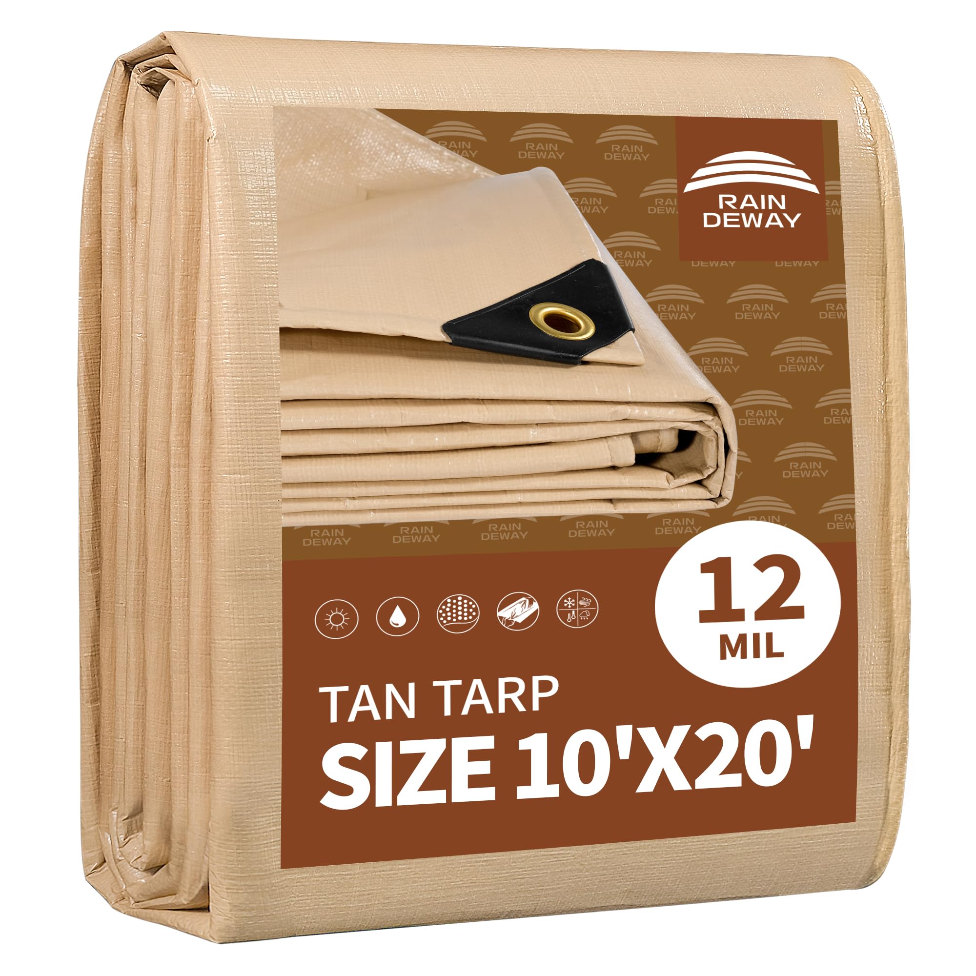 RAINDEWAY 12 Mil Tarp