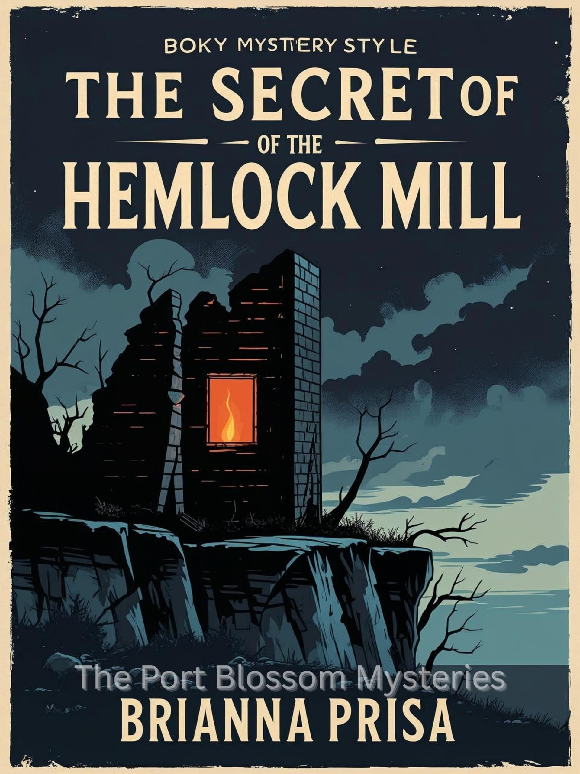 Book cover: The Secret of the Hemlock Mill