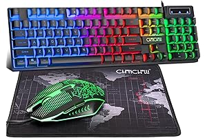CHONCHOW USB Gaming Keyboard and Mouse: The Ultimate Gaming Experience
