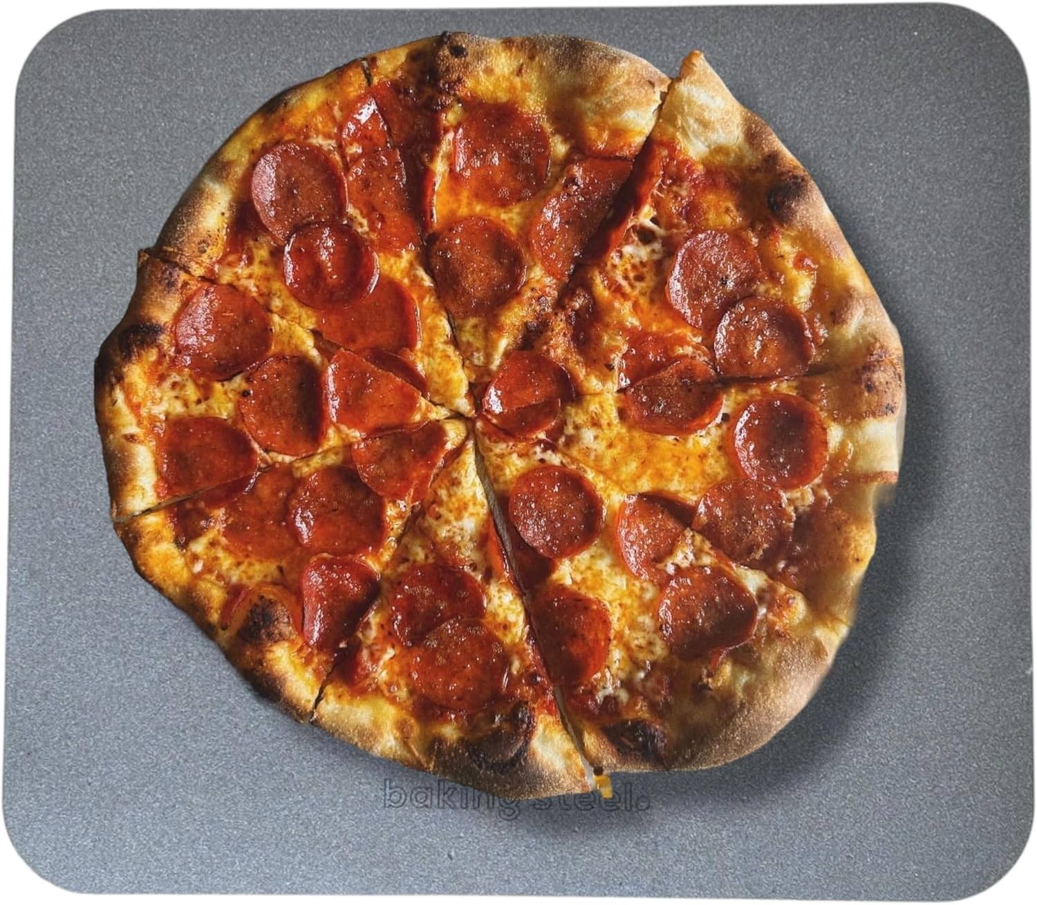 Baking Steel - The Original Ultra Conductive Pizza Stone (14"x16"x1/4") - The Original Baking Steel for Pizza & Bread for Indoor & Outdoor Use - Pre-Seasoned, Naturally Non-Stick Surface & Crack-Proof