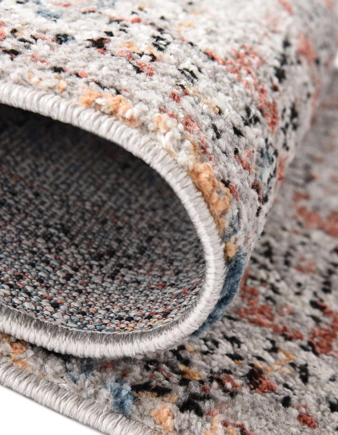 Unique Loom Aramis Collection Area Rug - Tal (3' 3" x 5' 3" Rectangle, Multi/ Black)