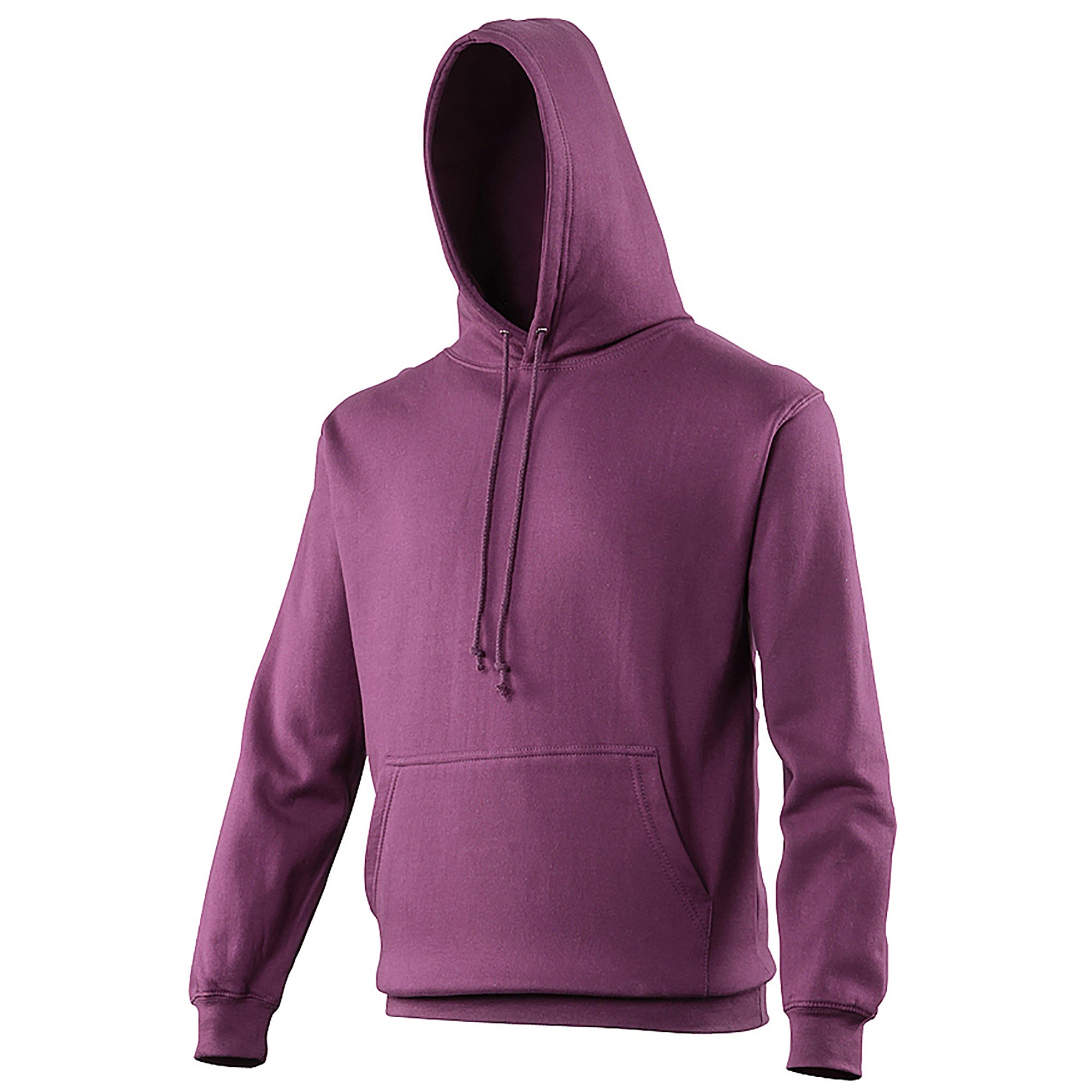 Awdis Unisex College Hooded Sweatshirt / Hoodie (M) (Plum)