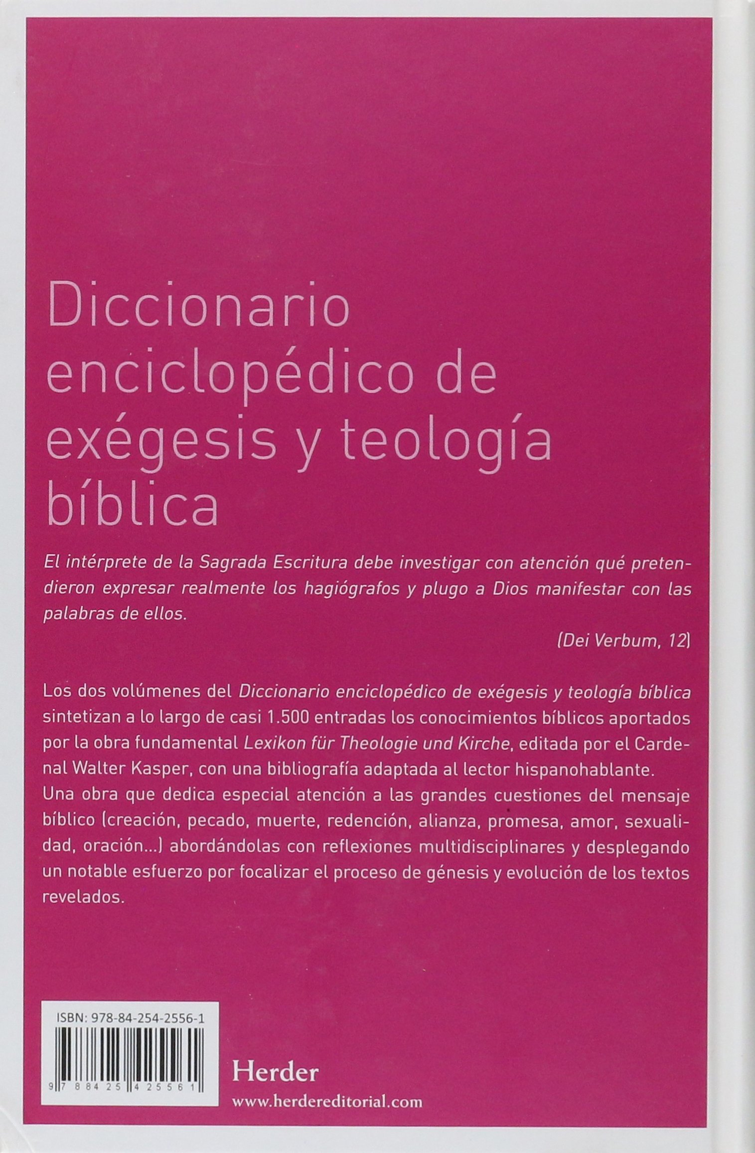 Diccionario enciclopédico de exégesis y teología bíblica (fuera de colección)
