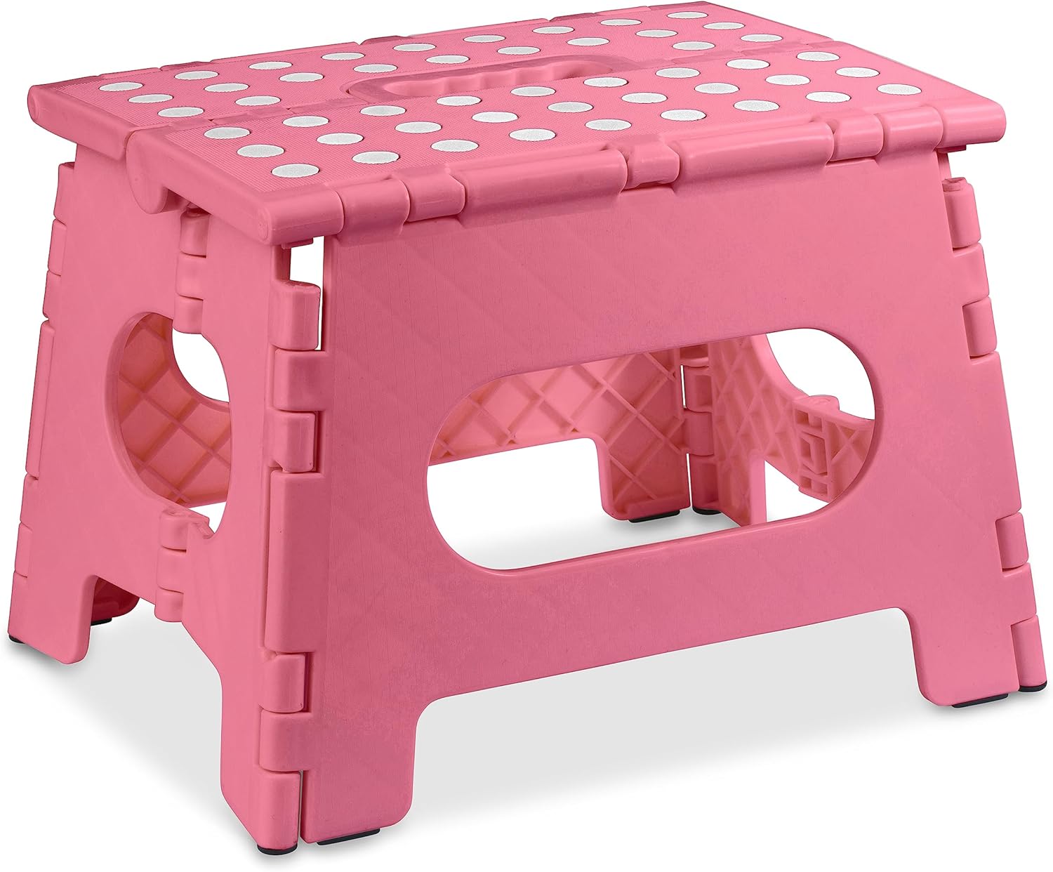 Folding Step Stool The Lightweight Step Stool is Sturdy Enough to Support Adults