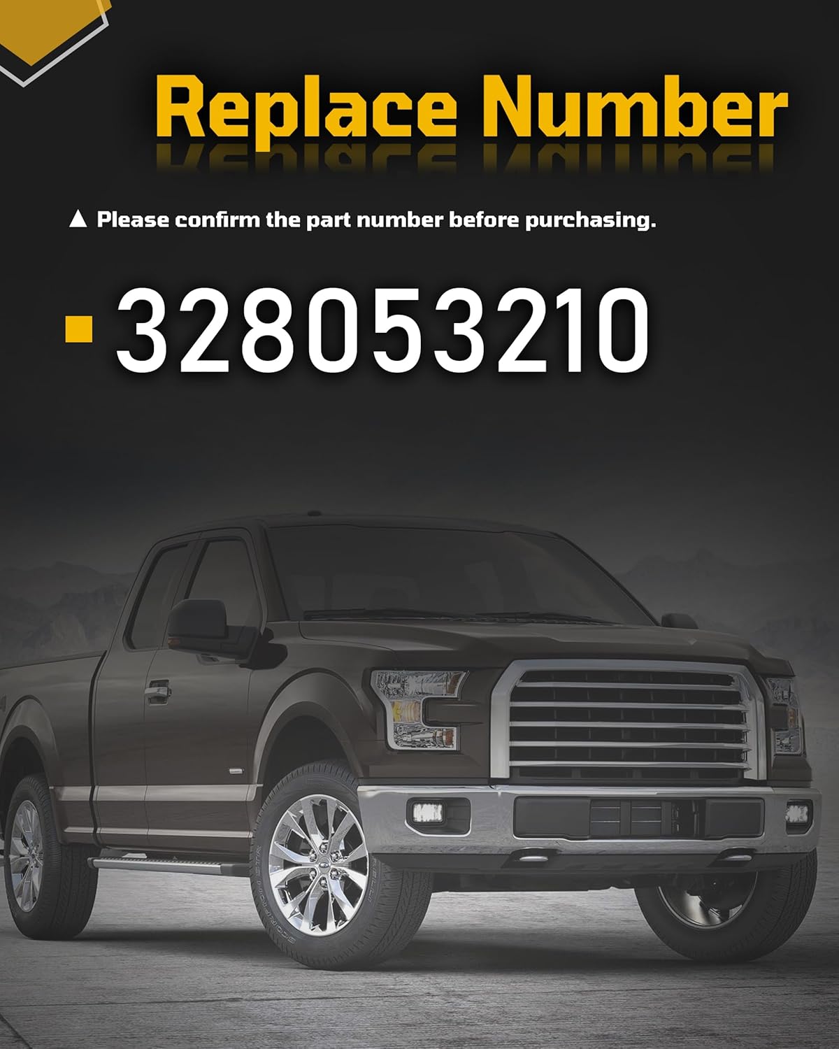 328053210 Heavy Duty Cast Aluminum Transmission Oil Pan Compatible with Ford F150 F-150 Ranger Mustang 2017 2018 2019 2020 2021 2022 2023 2024 2025 equipped with 10R80 transmission
