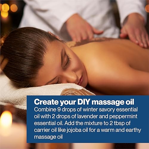 Miniatura 6 de Aceite esencial orgánico de invierno, extractos de Satureja Montana para aromaterapia y cuidado de la piel, aceite esencial 100% puro y natural,