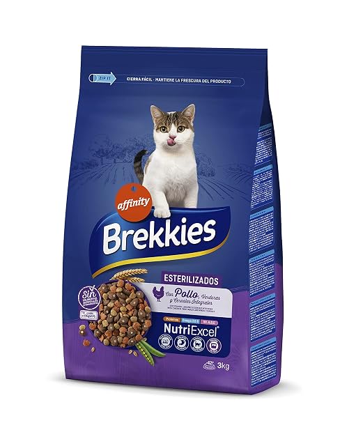 Brekkies - Pienso para gatos adultos Brekkies Esterilizados