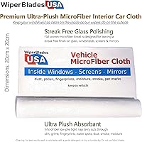 Vista 4 de WiperBladesUSA Beam Blade Wipers compatible with Daewoo Leganza 2000 (Set of 2) Wiper Blades