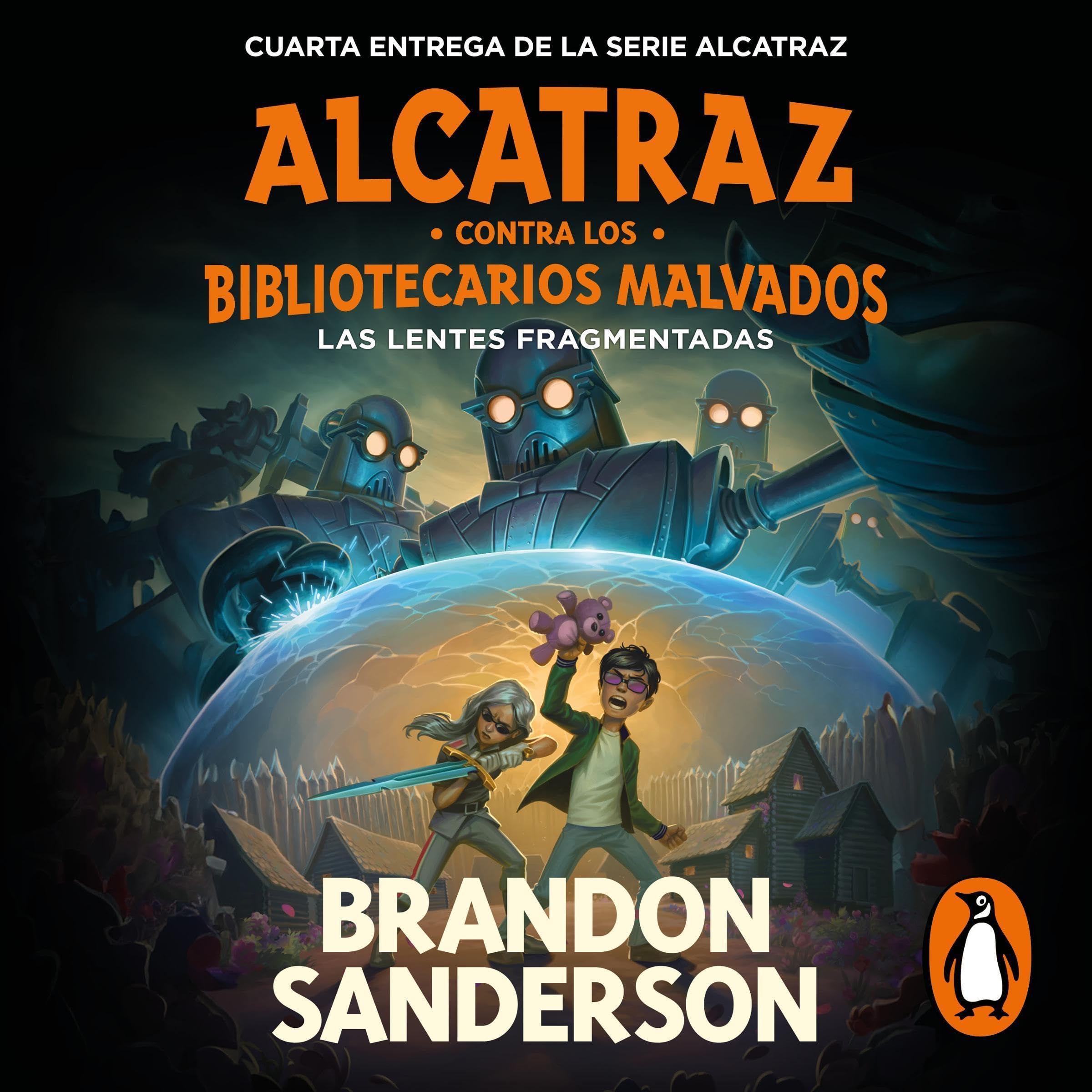 Cover art for Las lentes fragmentadas [Alcatraz vs. the Shattered Lens]