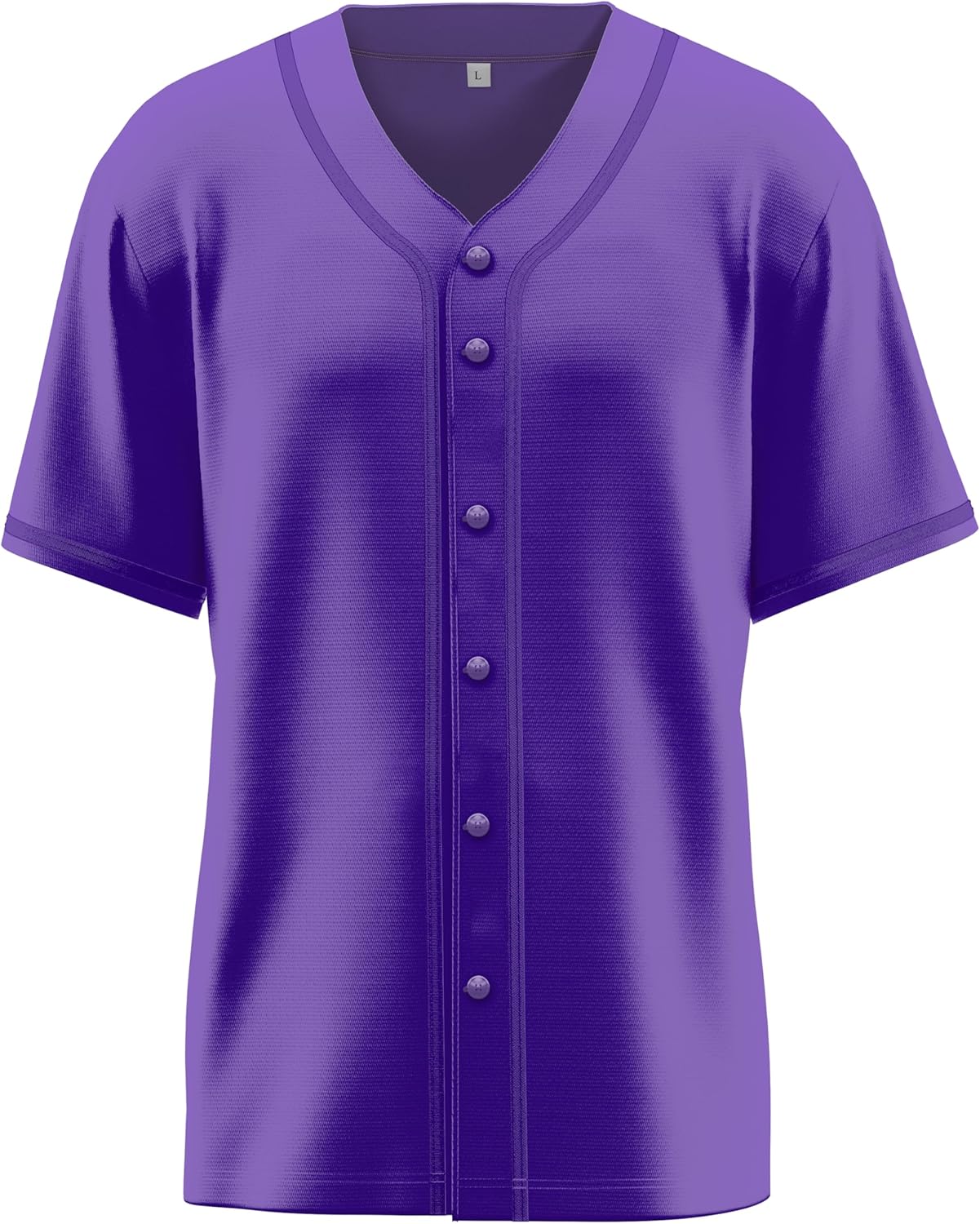 Baseball Jerseys Blank Button Down Shirts Plain Casual Short Sleeve Hipster Hip Hop Sports Adults Uniforms