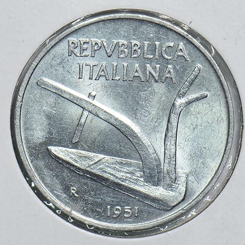 Collectible Coin Italy 1951 10 Lire 198138